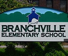 Branchville Elementary School sign